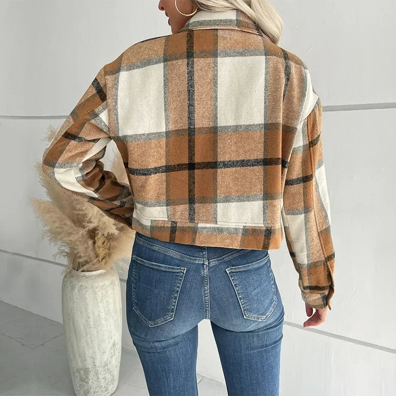 NEBBIA PLAID JACKET